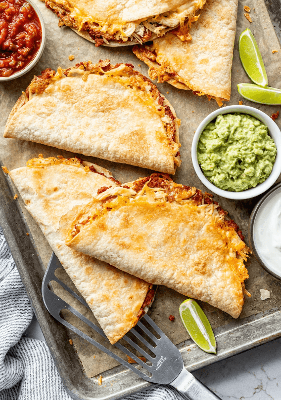 Crispy Baked Tacos (with Chicken) — high-protein recipe photo