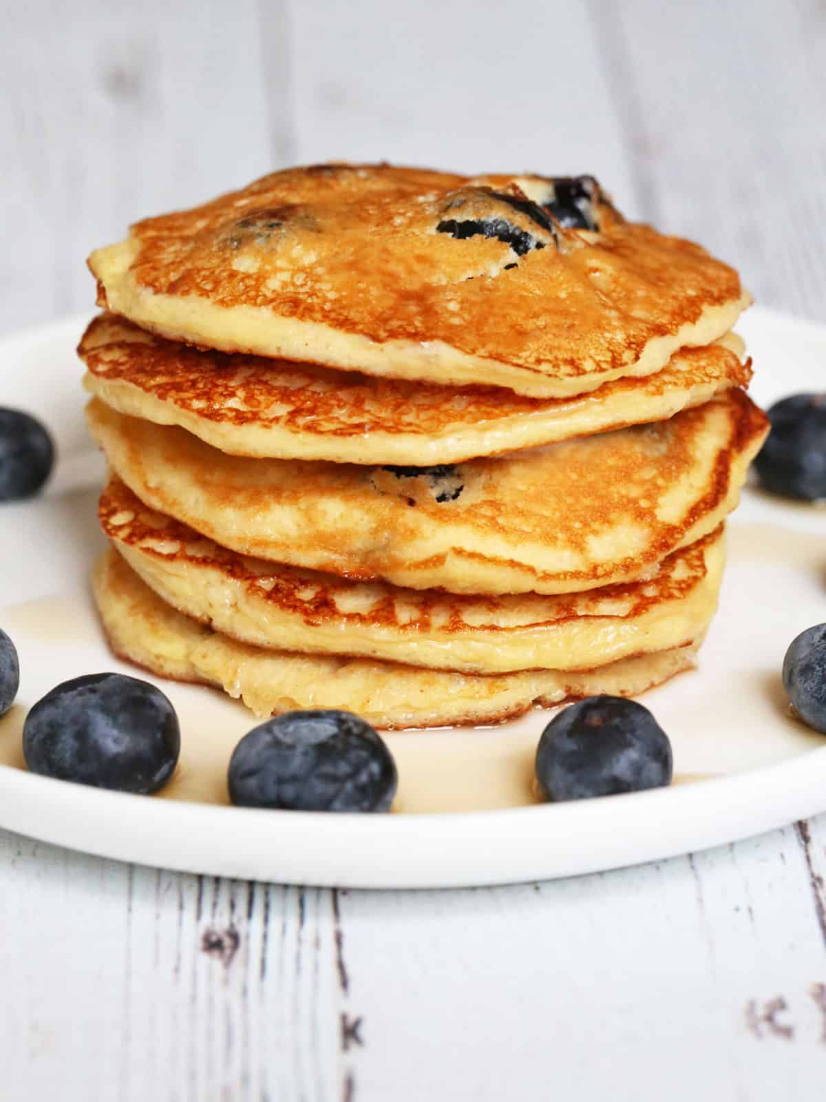 Fluffy Protein Pancakes