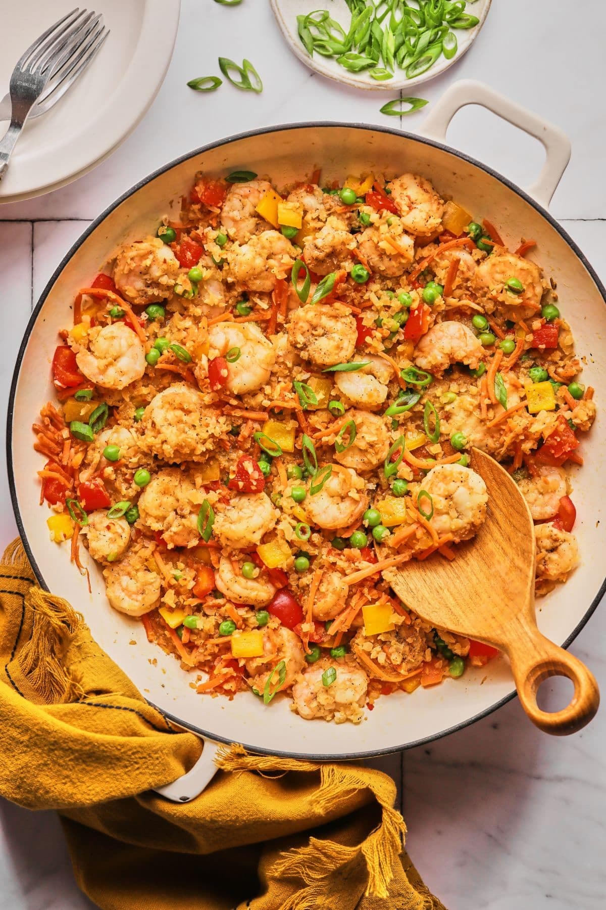 Healthy Shrimp Fried Rice