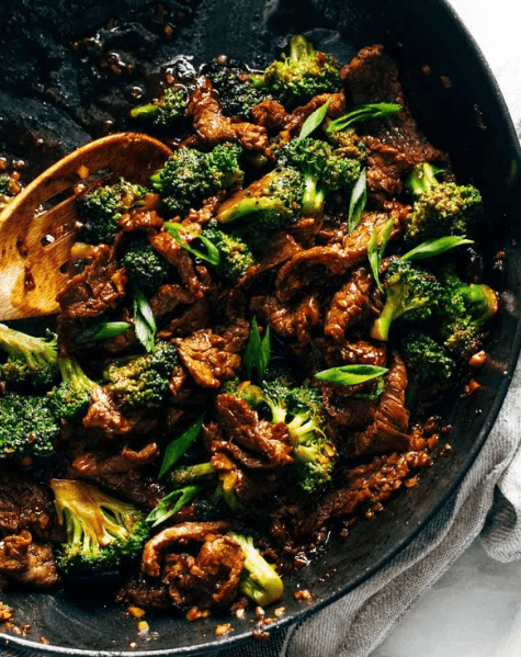 Sesame Beef and Broccoli
