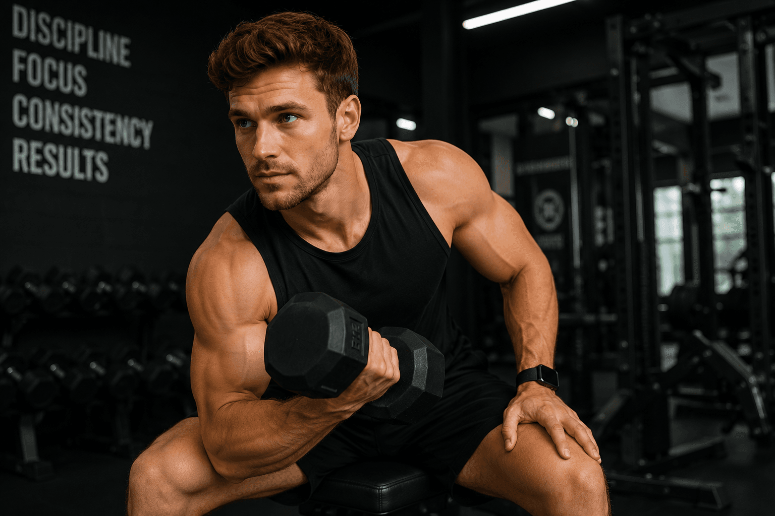 Tobias Larsen, founder of ProteinRecipe, preparing a high-protein meal