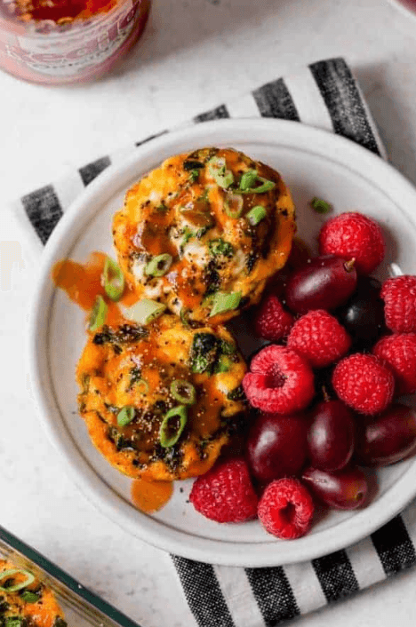 Buffalo Chicken Egg Muffins — high-protein recipe photo