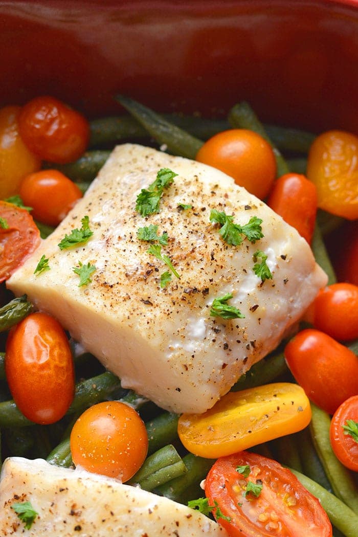 Healthy Baked Halibut