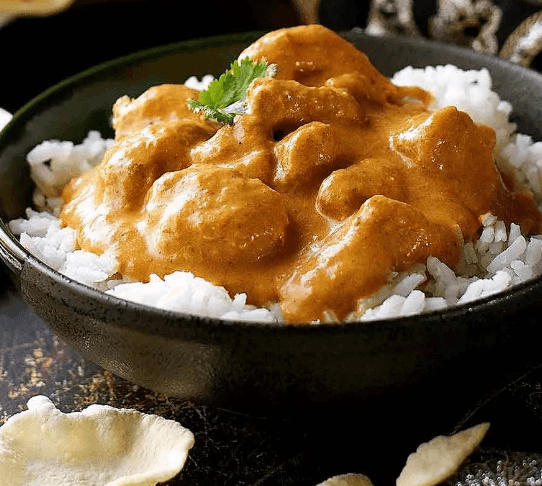 Easy & Low Calorie 61g Protein Butter Chicken — high-protein recipe photo
