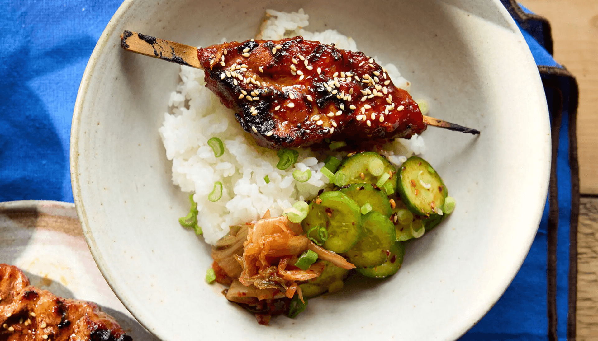 Korean Barbecue Marinated Pork Neck — high-protein recipe photo