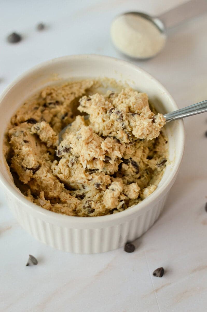 No Bake Protein Cookie Dough — high-protein recipe photo