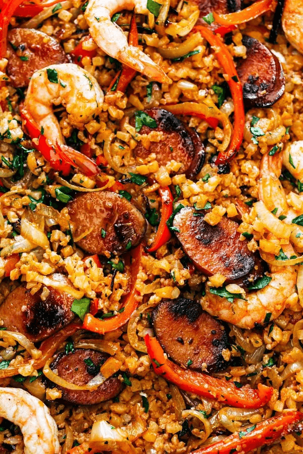 Sheet Pan Jambalaya — high-protein recipe photo