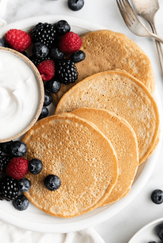 The Best High Protein Pancakes Recipe — high-protein recipe photo